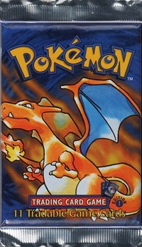 Pokemon Base Set Shadowless 1st Edition Booster Pack