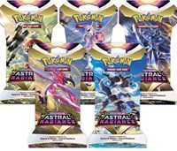 Astral Radiance Sleeved Booster Pack Art Bundle Set of 5