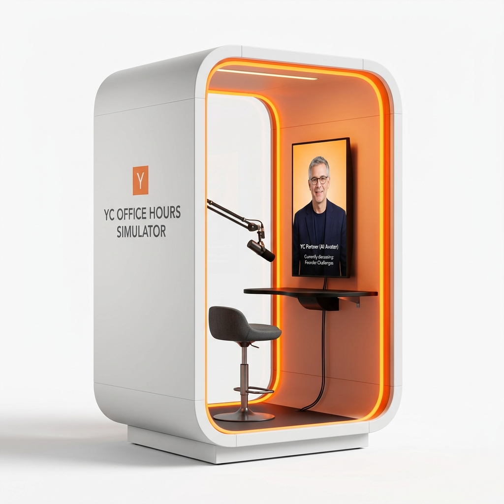YC Office Hours Simulator Standalone Booth
